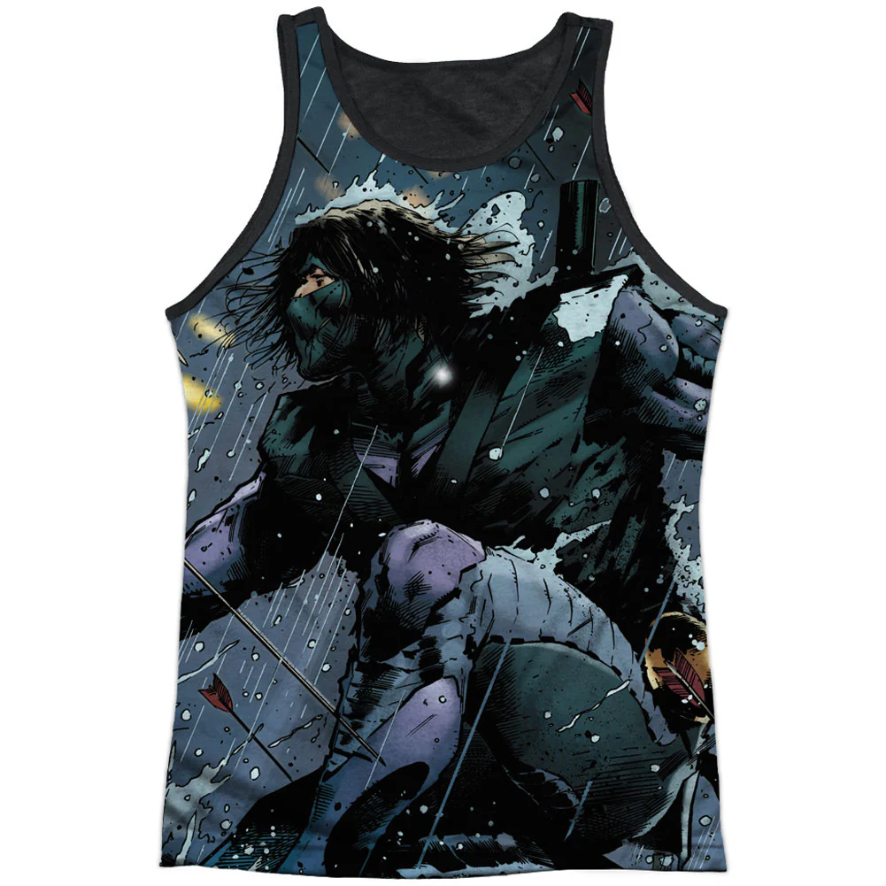 Ninjak Raining Arrows Black Back Mens Tank