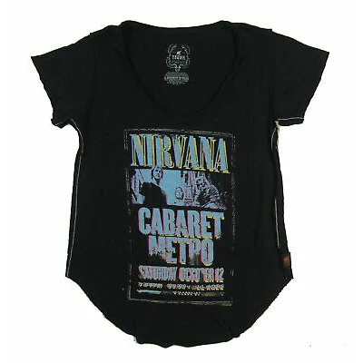 Nirvana Cabaret Metro Scoop Neck Junior Top