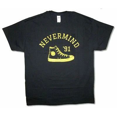 Nirvana Converse Sneaker Nevermind 1991 T-shirt
