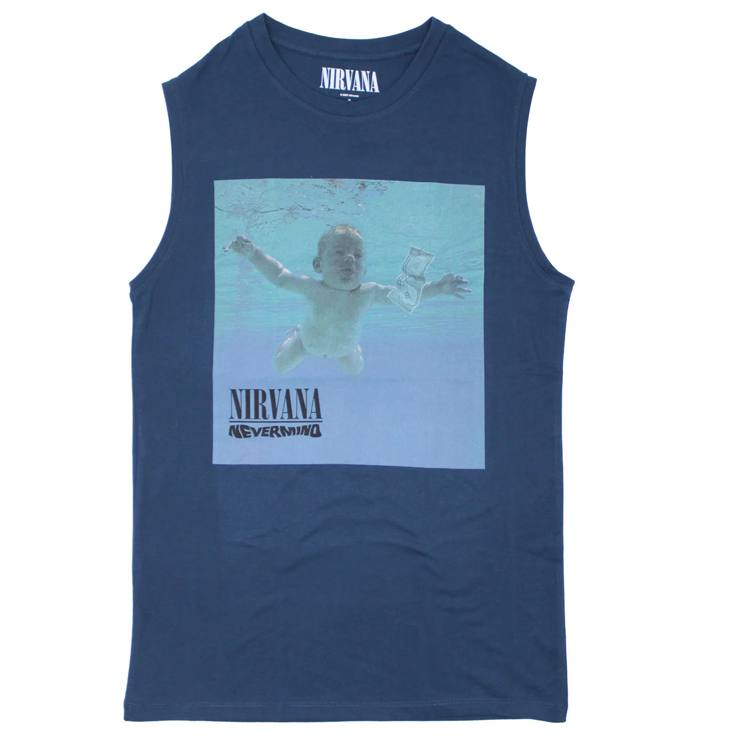Nirvana Nevermind Album Mens Tank