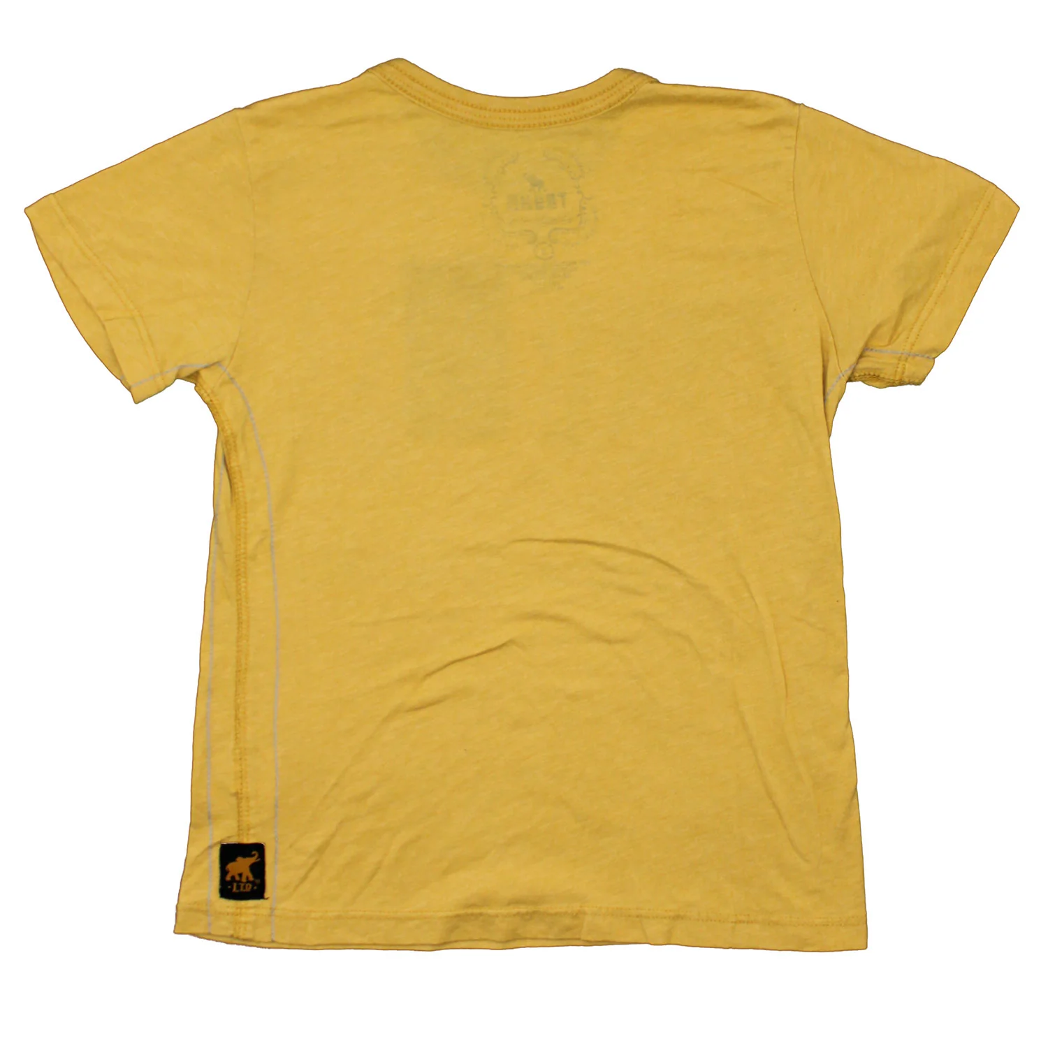 Nirvana Nevermind Trunk LTD Faded Yellow Youth Tee Childrens T-shirt - Image 2