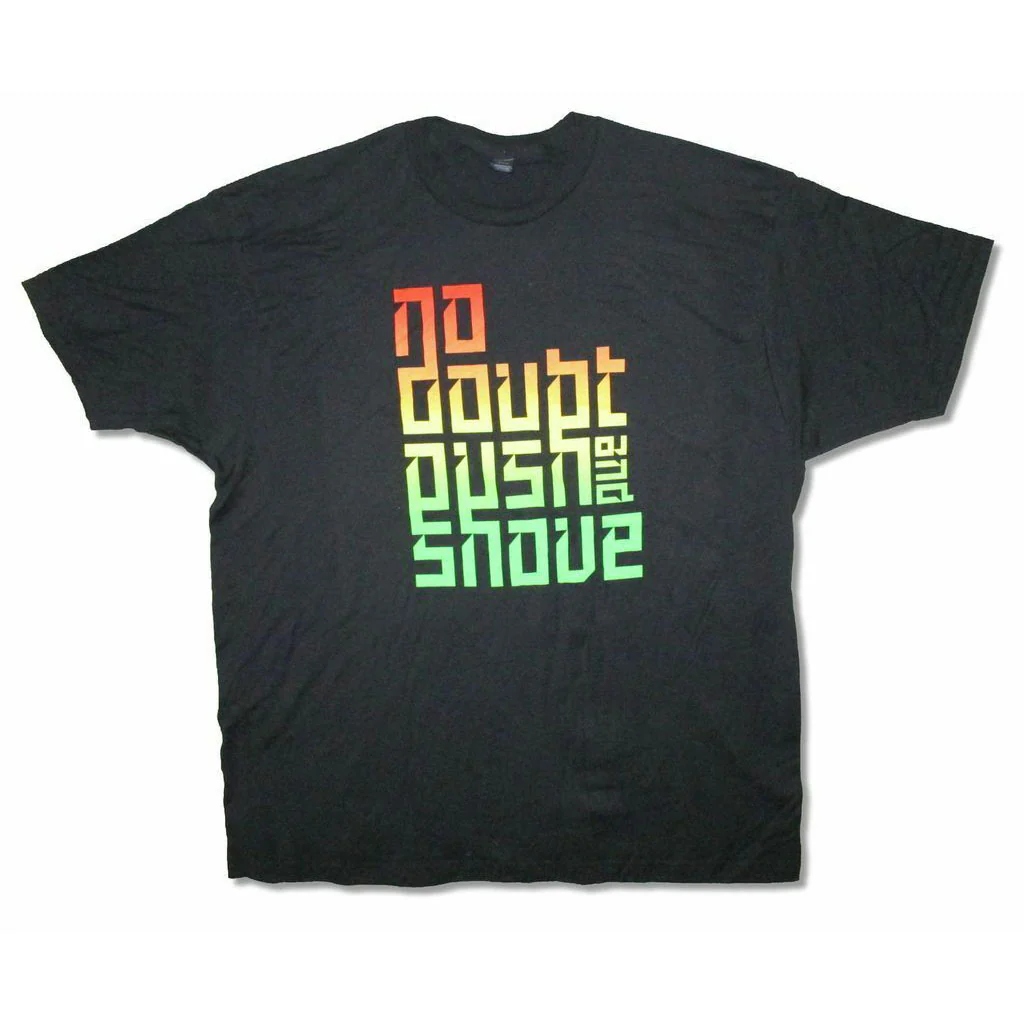 No Doubt Colored Push And Shoved T-shirt