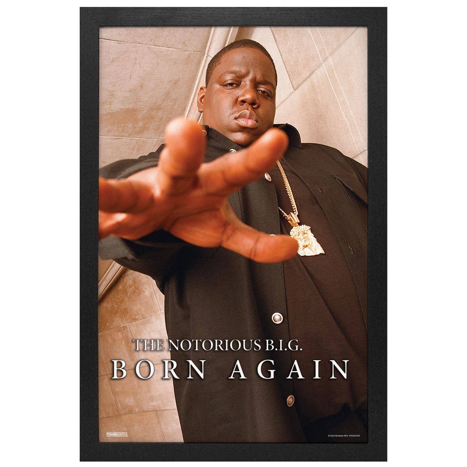 Notorious B.I.G. Born Again Framed Wall Art