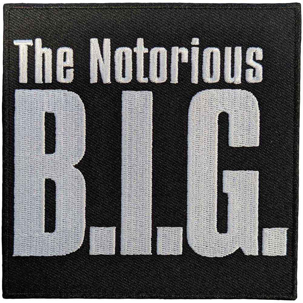Notorious B.I.G. The Notorious Woven Patch