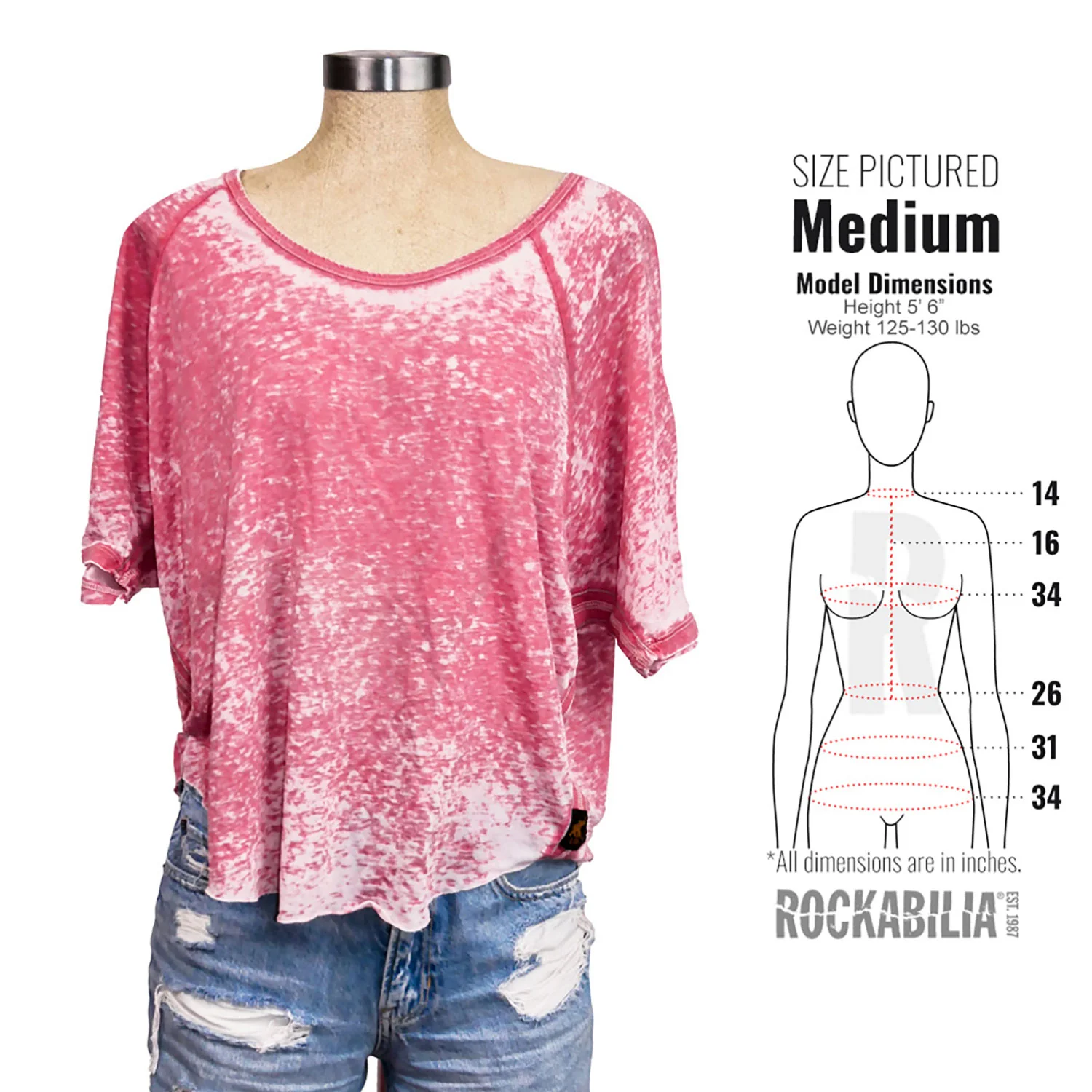 Novelty Heather Red by TRUNK LTD Junior Top - Image 4