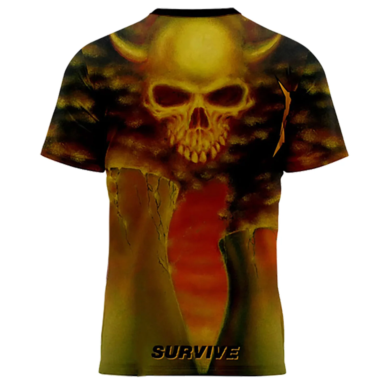 Nuclear Assault Survive All Over Sublimation T-shirt - Image 2