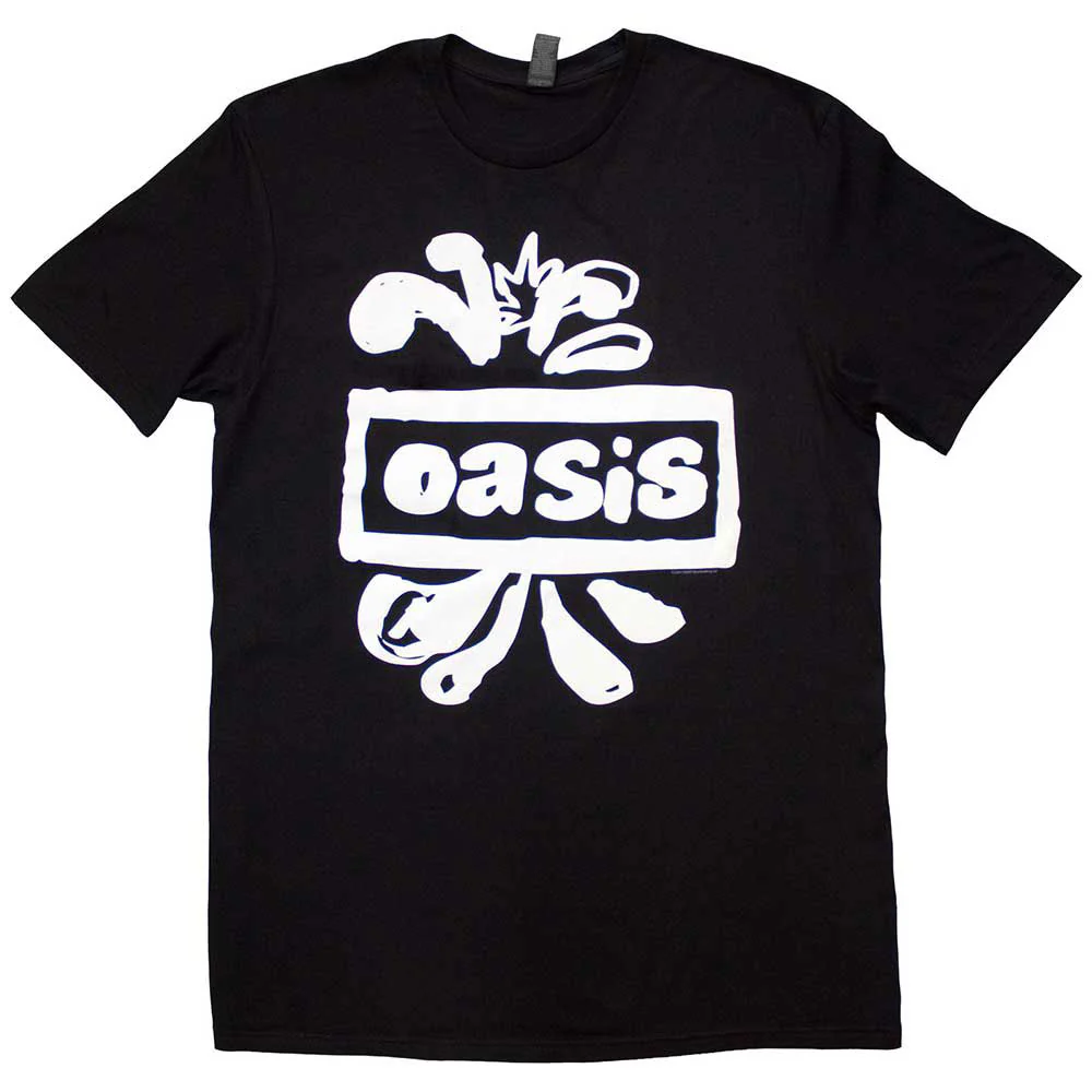 Oasis Logo Splat T-shirt