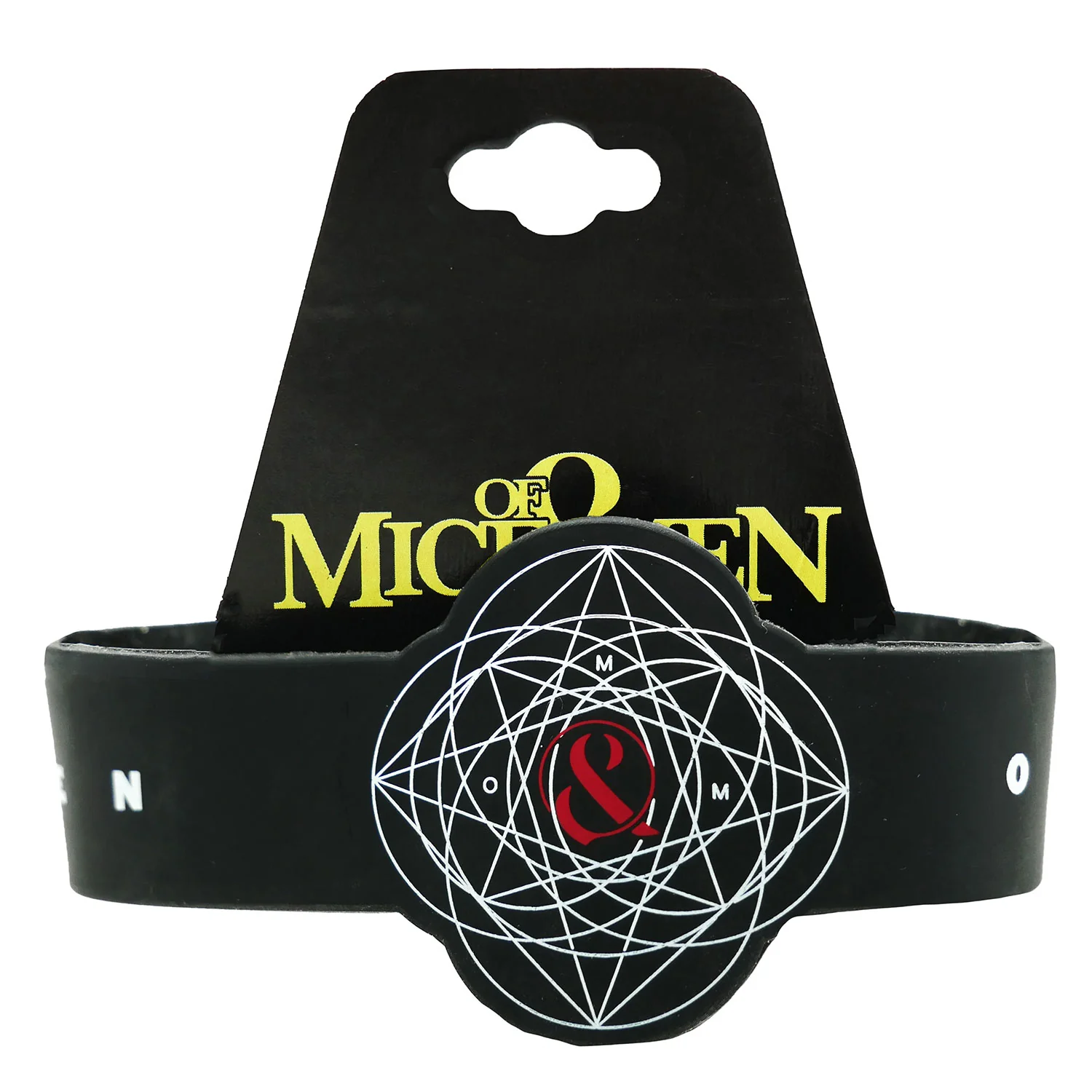 Of Mice & Men Geometric Symbol Rubber Bracelet