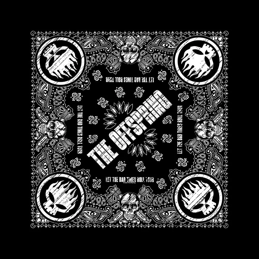 Offspring Skull Logo Bandana