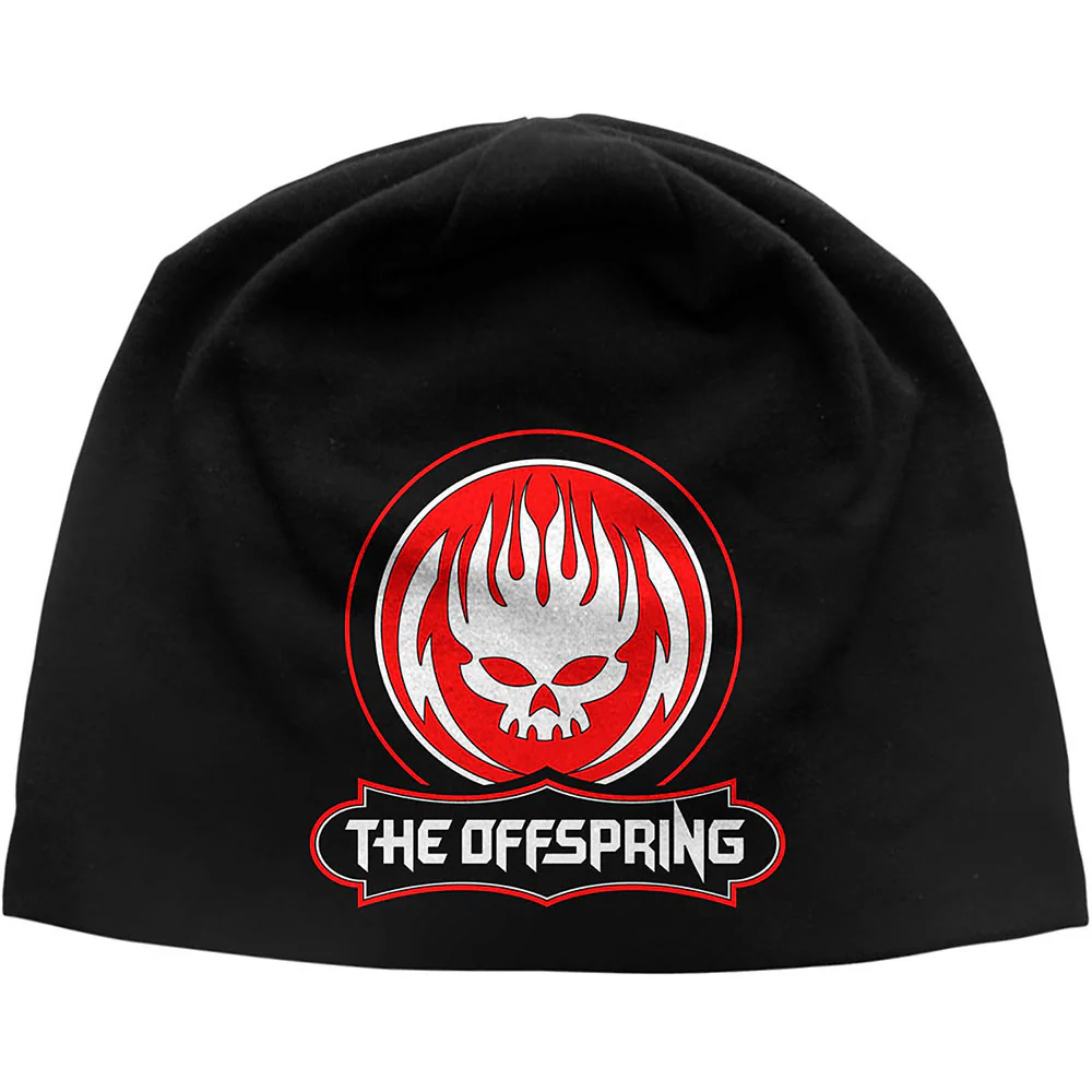 Offspring Skull Logo Jd Print Beanie