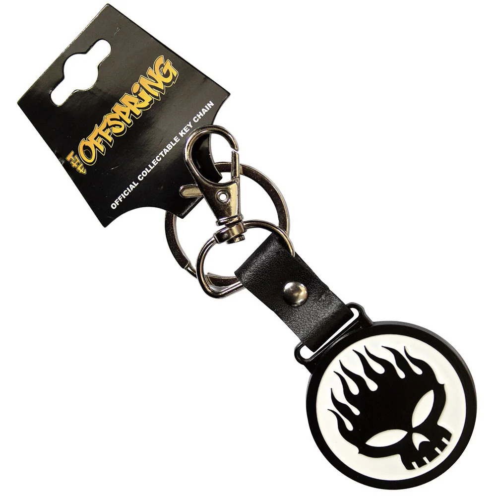Offspring Skull Metal Key Chain