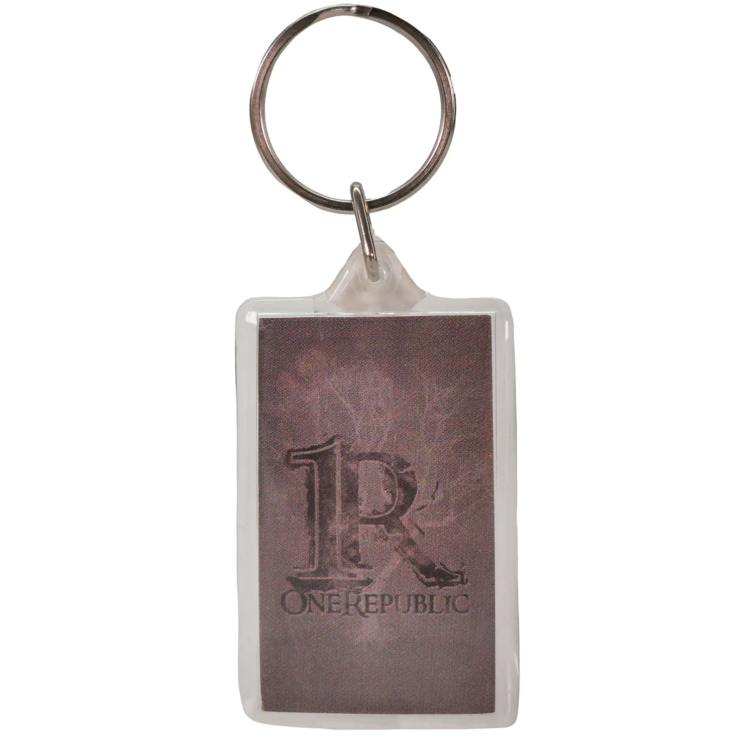 One Republic R Logo & Tree Plastic Key Chain