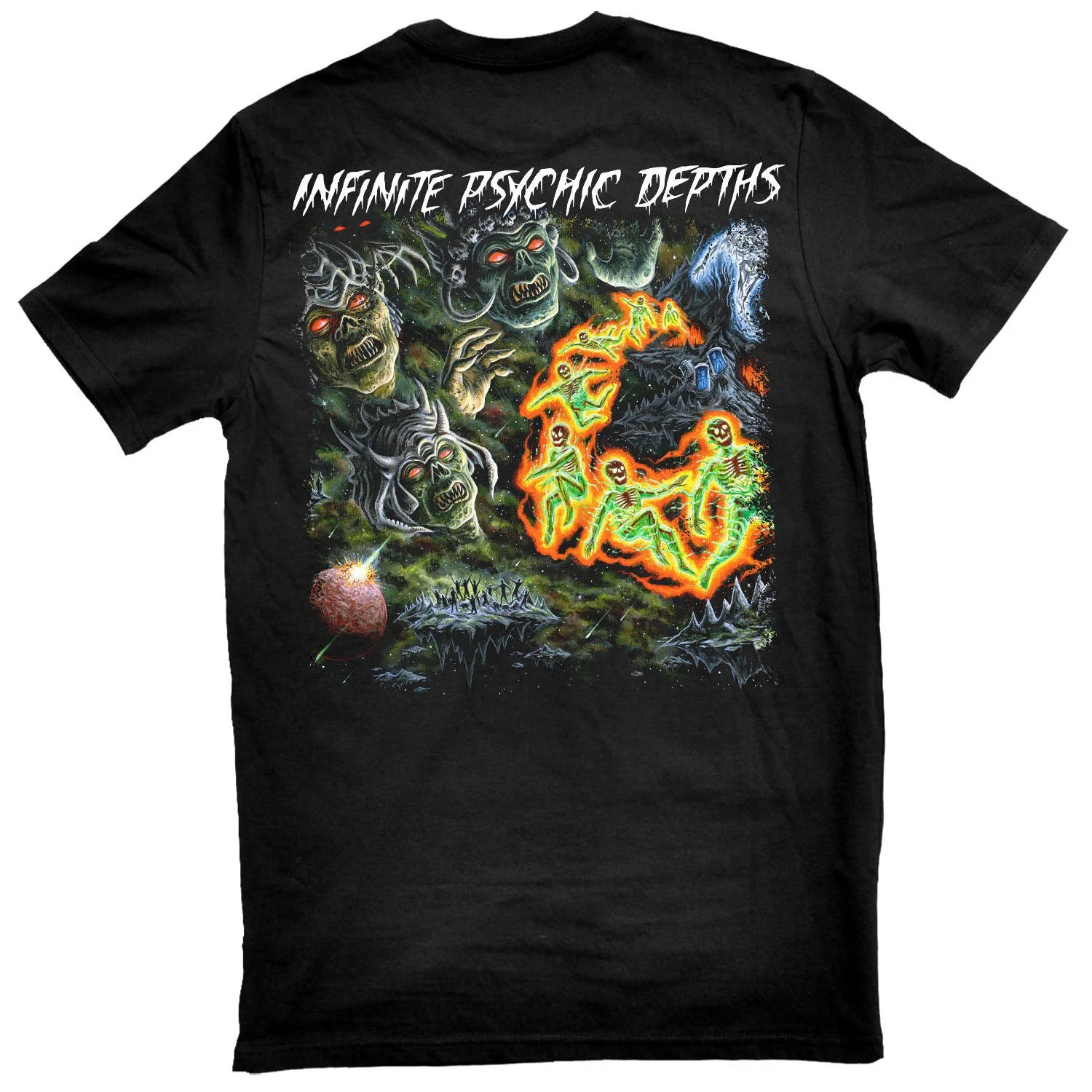 Outer Heaven Infinite Psychic Depths T-shirt - Image 2
