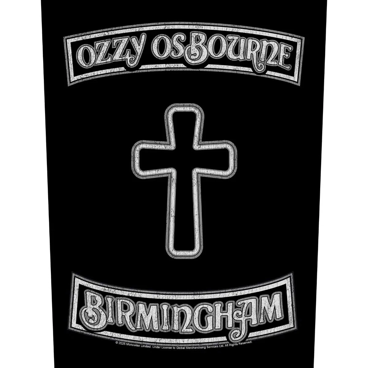 Ozzy Osbourne Birmingham Back Patch