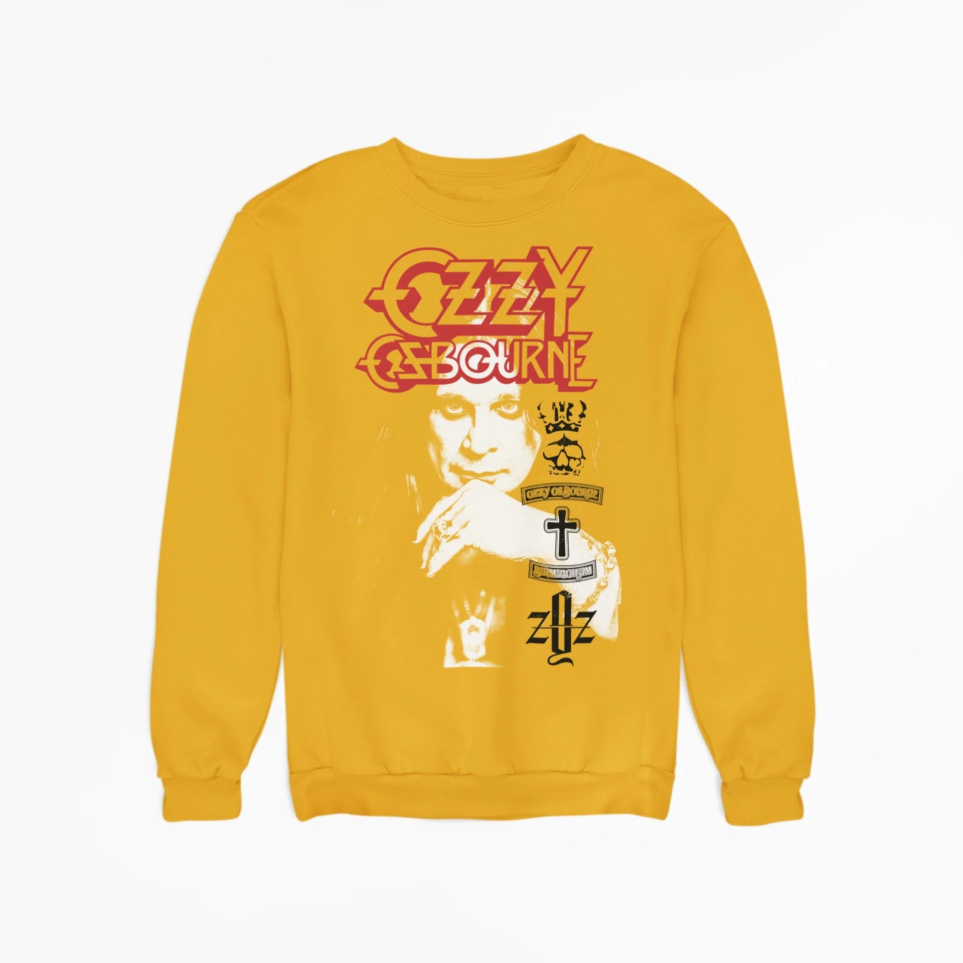 Ozzy Osbourne - Holy Trinity Jumbo Print Sweatshirt - Image 2