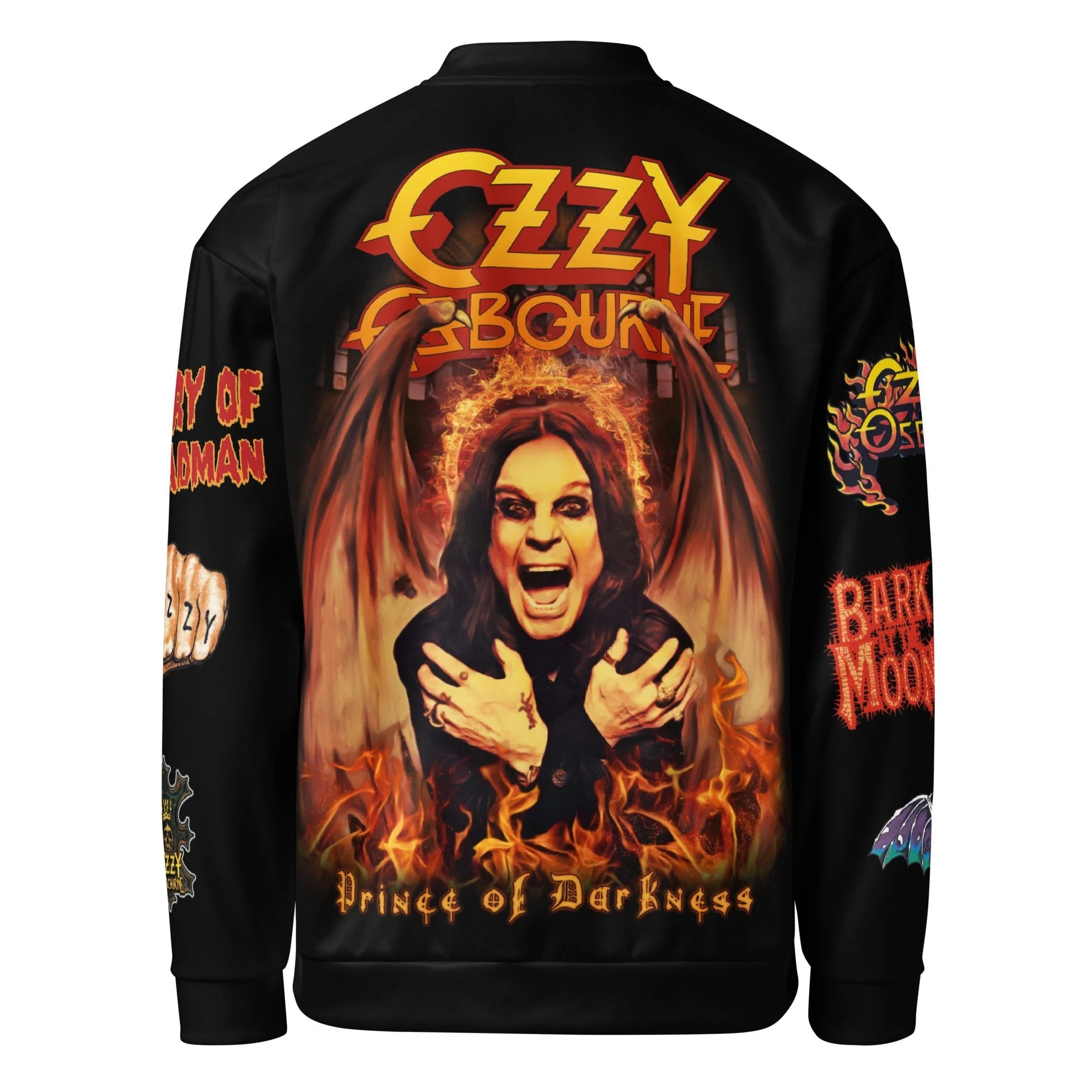 Ozzy Osbourne - Masked Singer Unisex Bomber Jacket - Image 2