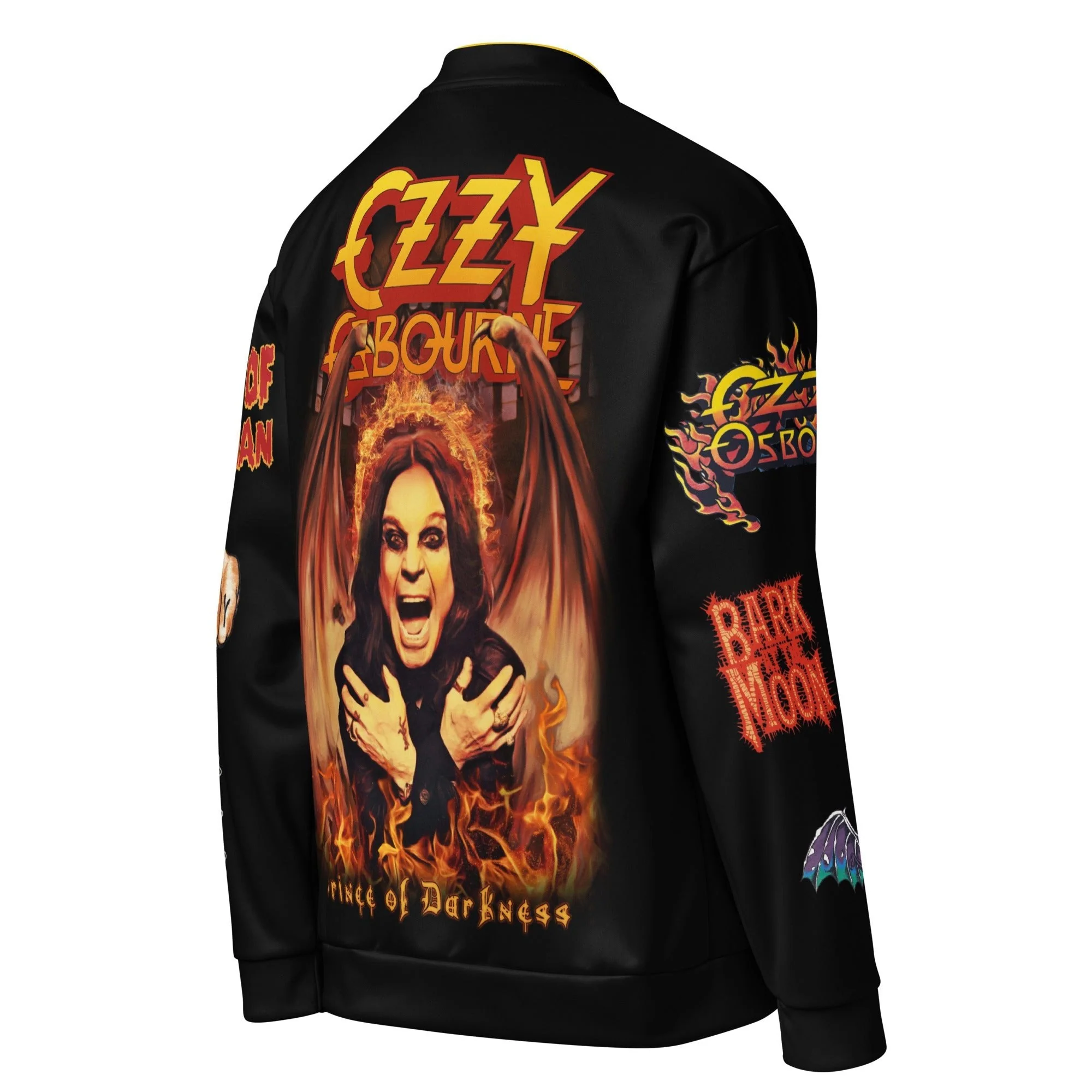 Ozzy Osbourne - Masked Singer Unisex Bomber Jacket - Image 6