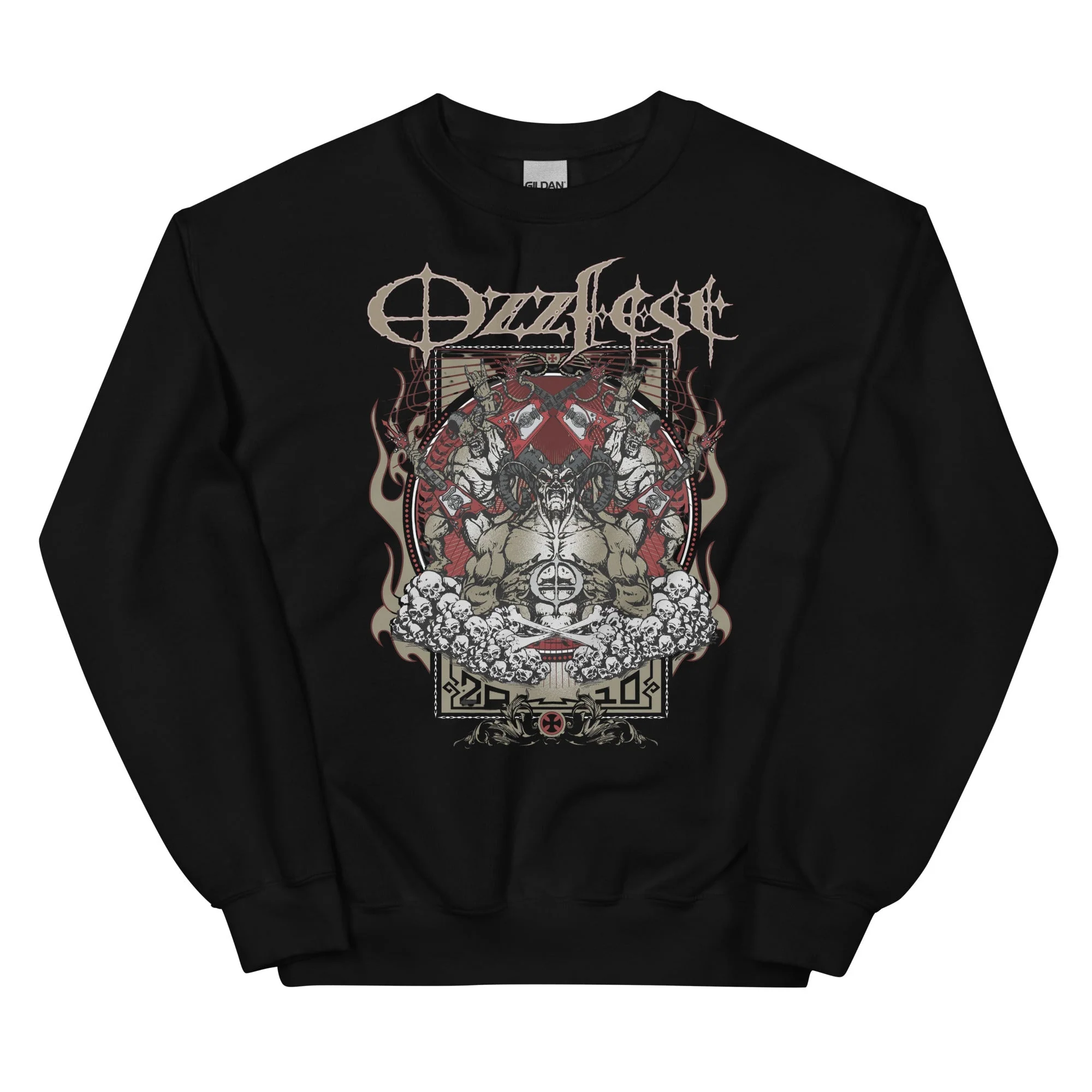Ozzy Osbourne - Vintage 2010 Ozzfest Sweatshirt