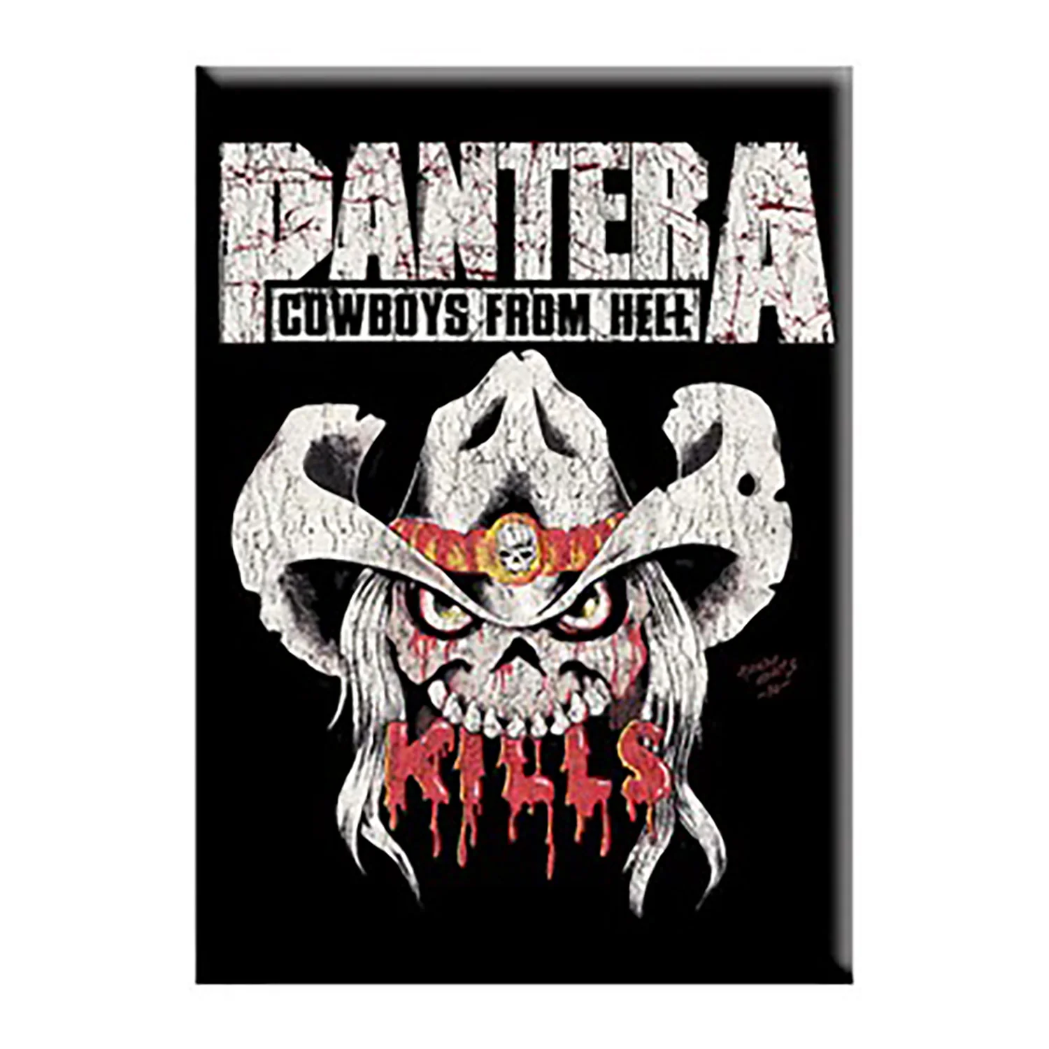 Pantera Cowboys From Hell Magnet