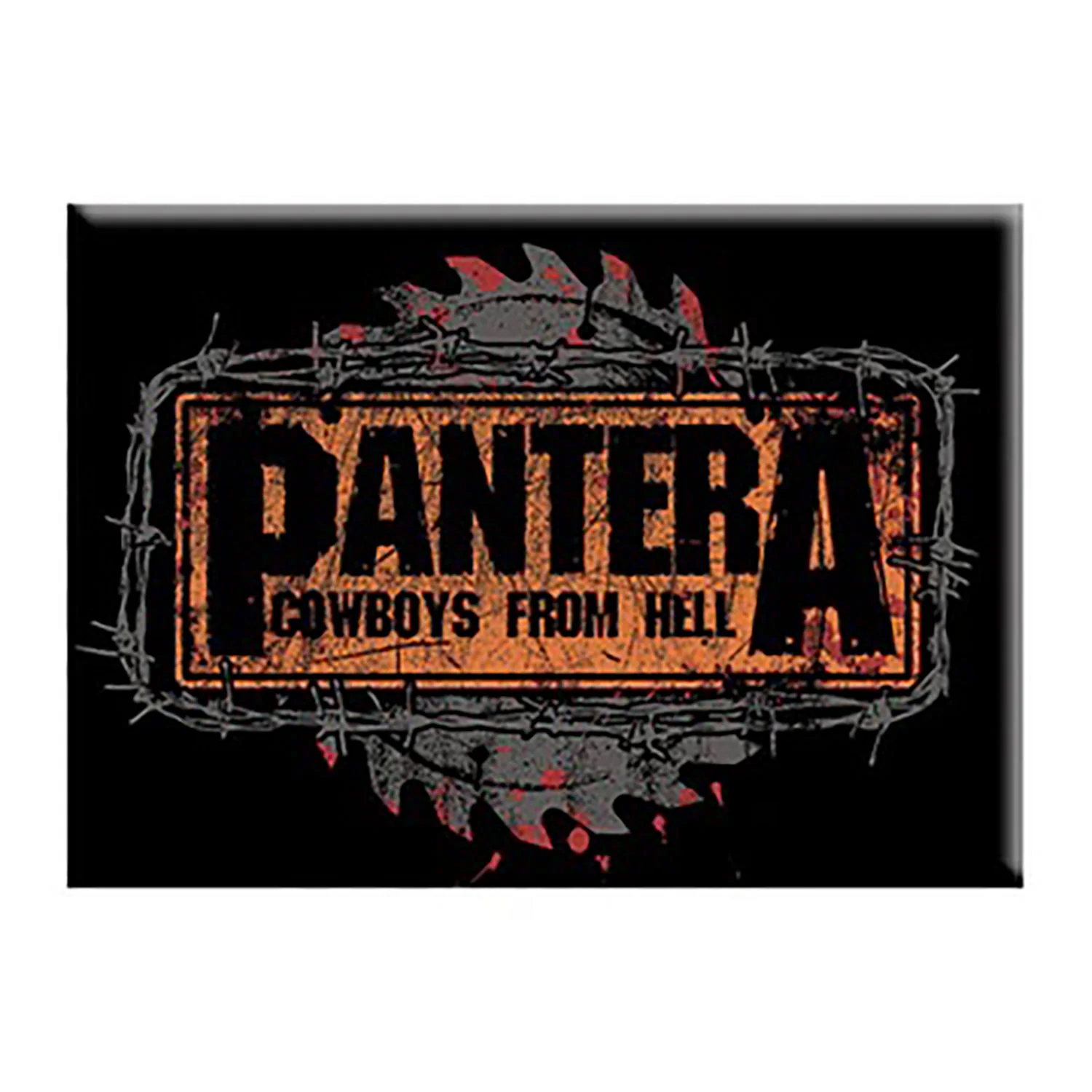 Pantera Cowboys Sign Magnet