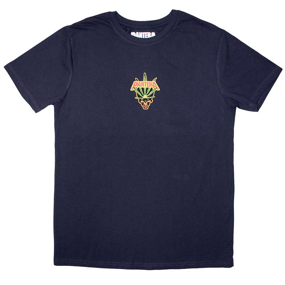 Pantera Mini Leaf Skull T-shirt