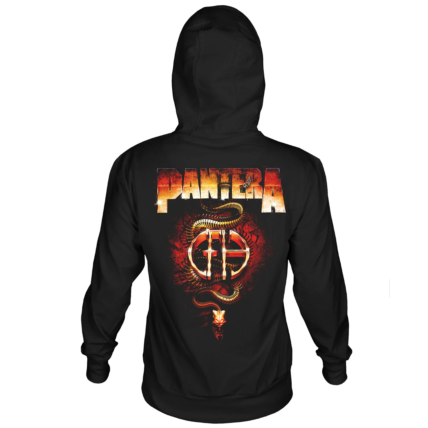 Pantera Steel Snake Hooded Sweatshirt - Image 2