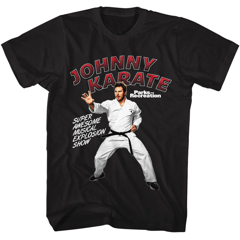 Parks And Recreation Parks And Recreation Johnny Karate T-shirt