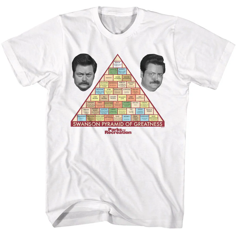 Parks And Recreation Parks And Recreation Swanson Pyramid T-shirt