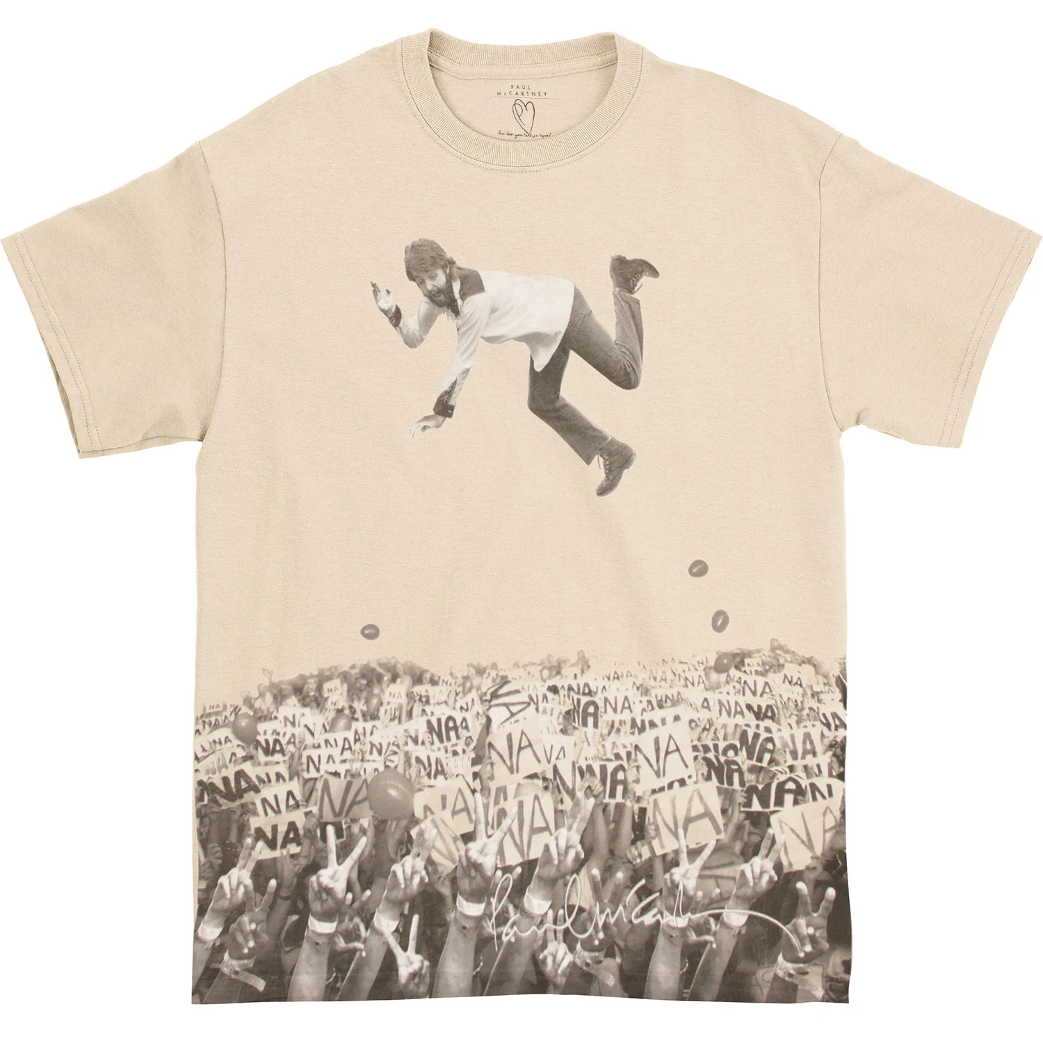 Paul Mccartney Falling Slim Fit T-shirt