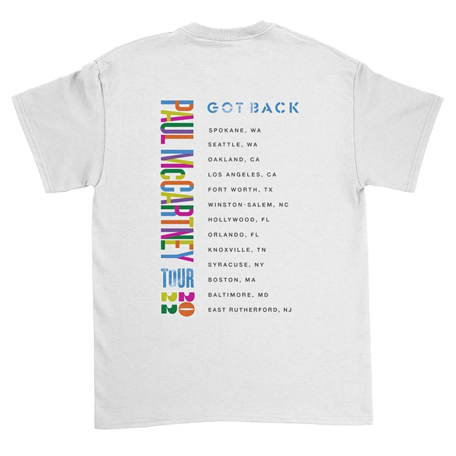 Paul Mccartney Got Back Tour T-shirt - Image 2