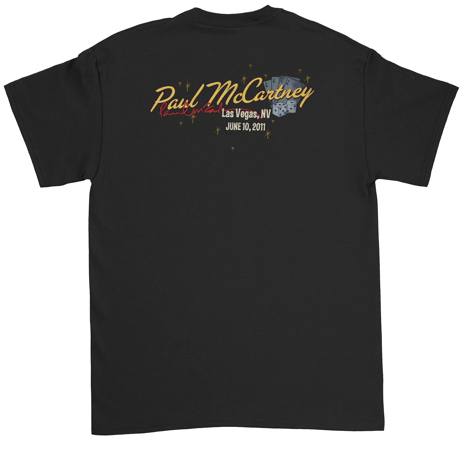 Paul Mccartney MACCA Las Vegas, NV June 10, 2011 T-shirt - Image 2
