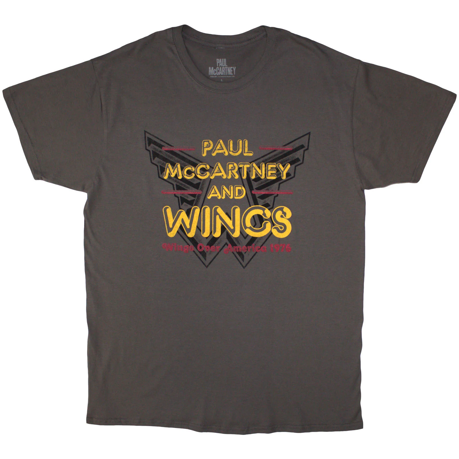 Paul Mccartney Wings Over America '76 T-shirt