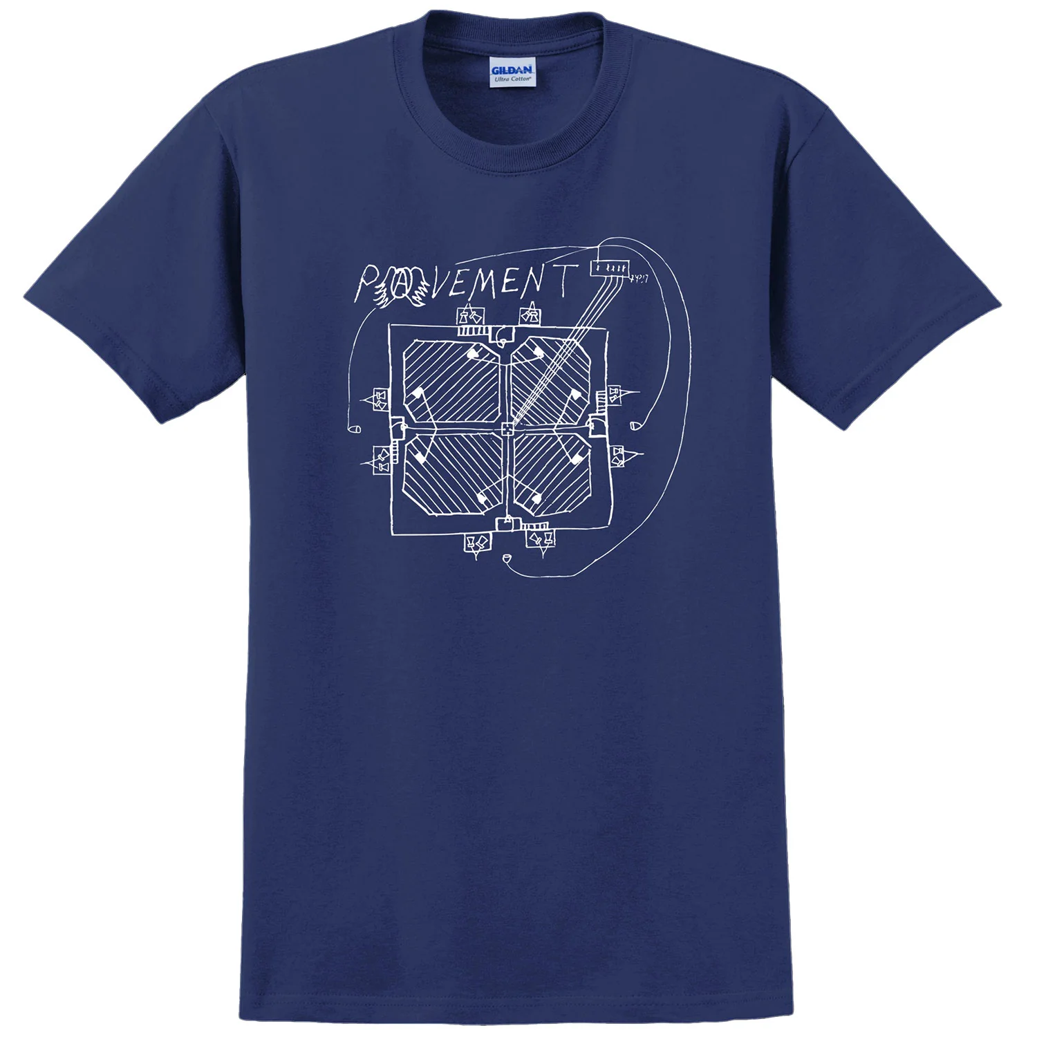 Pavement Stageplot T-shirt