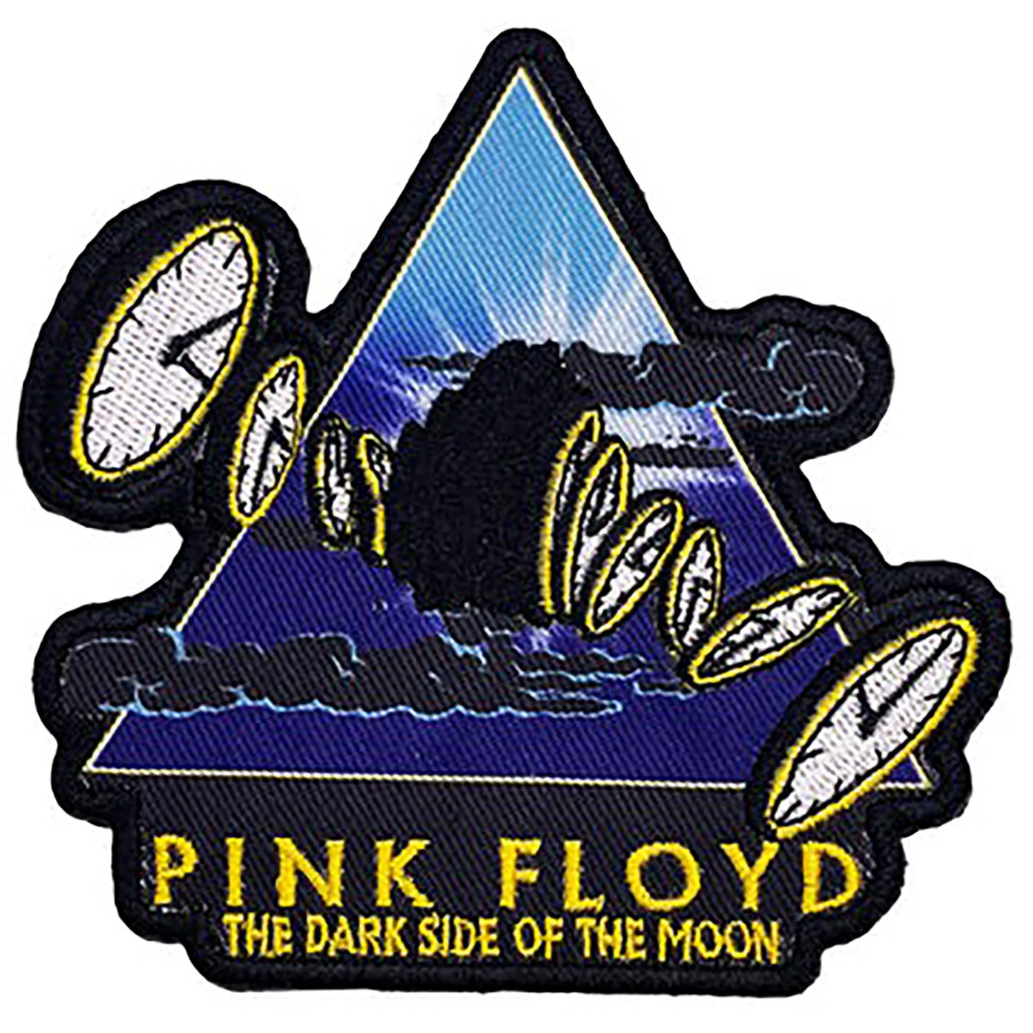Pink Floyd Clocks Embroidered Patch