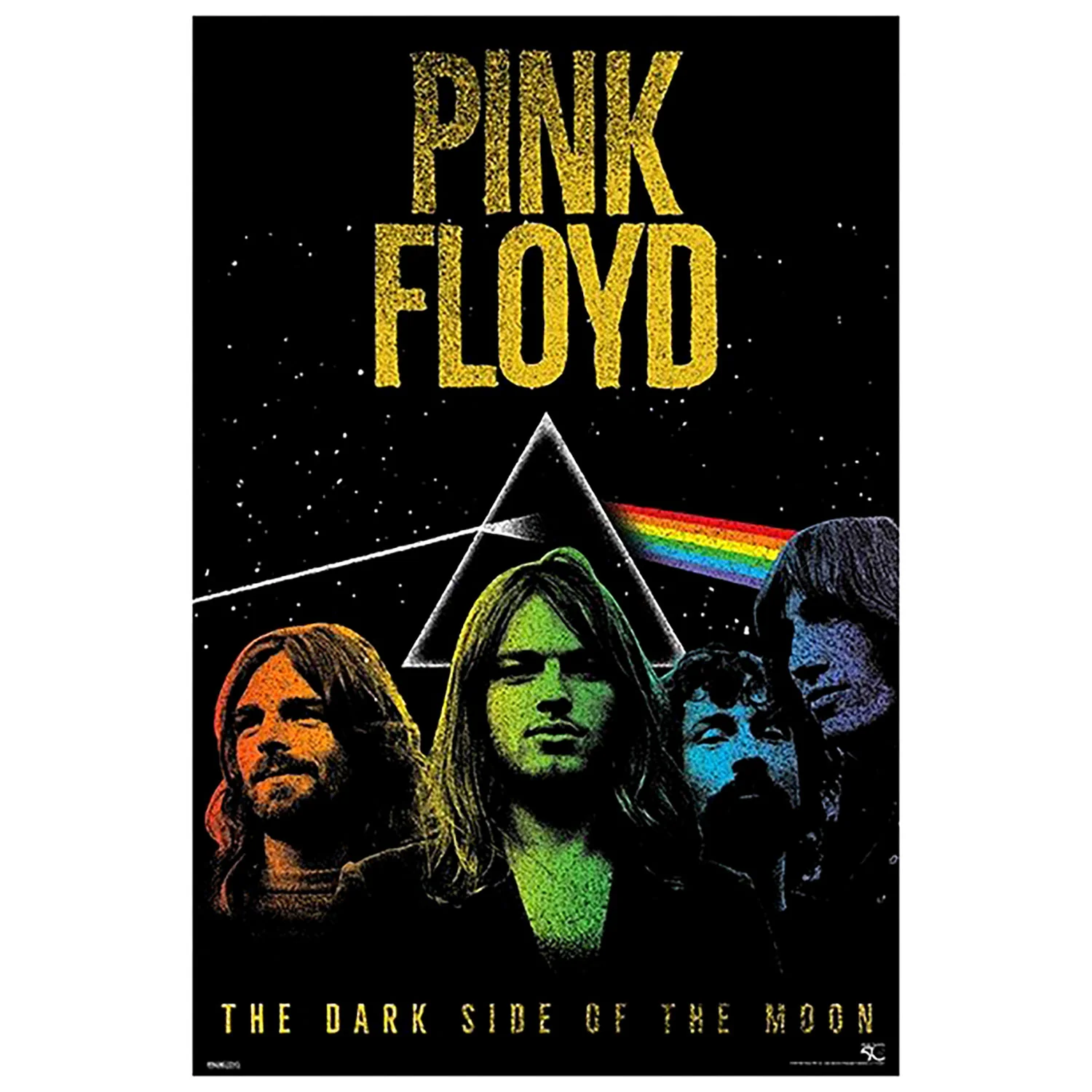 Pink Floyd DSOTM50-Band Domestic Poster