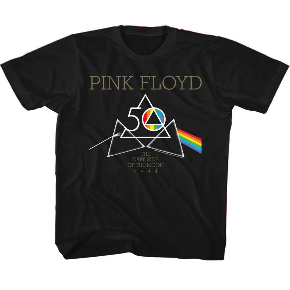 Pink Floyd Pink Floyd 50th Triangles Kids Childrens T-shirt