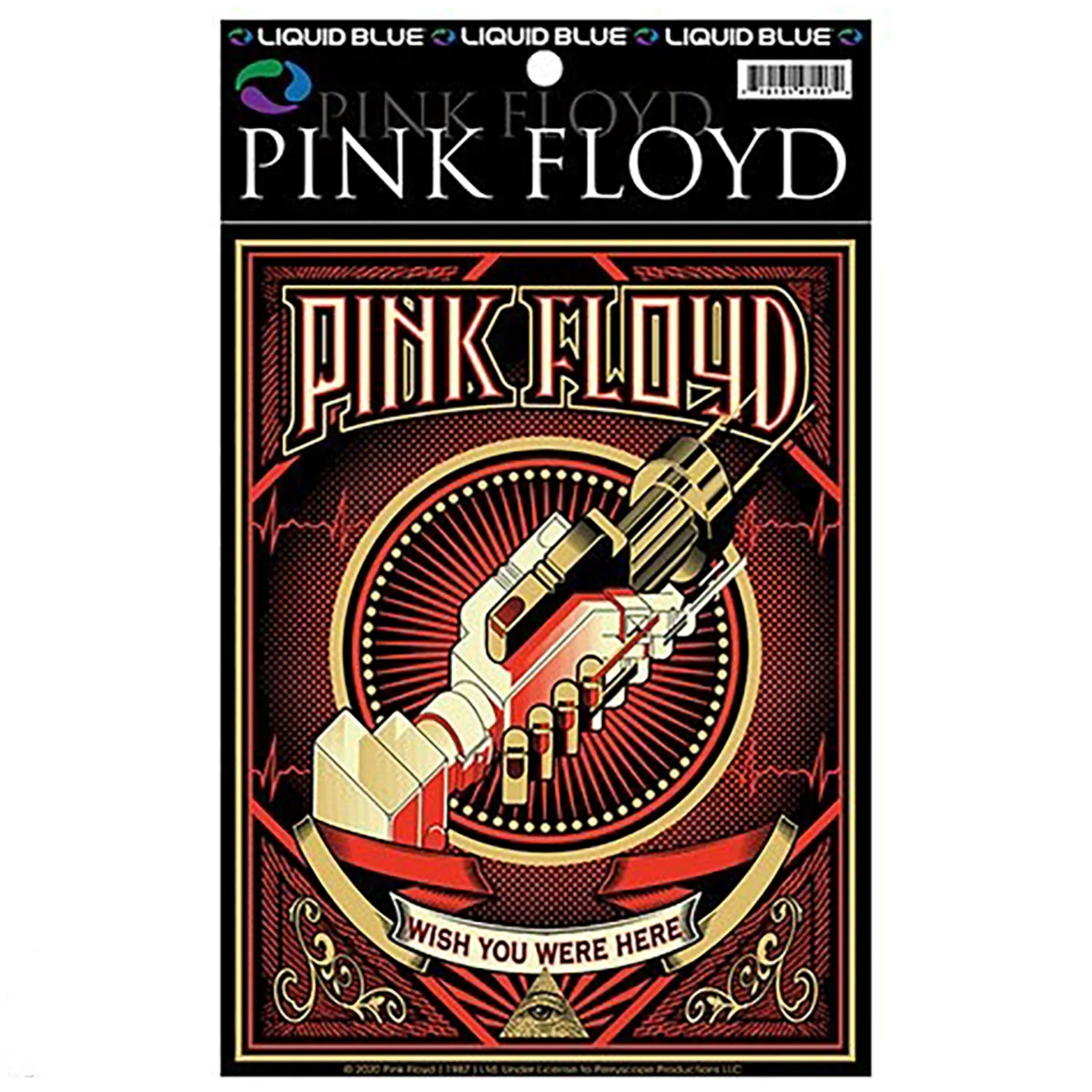 Pink Floyd WYWH Poster Sticker