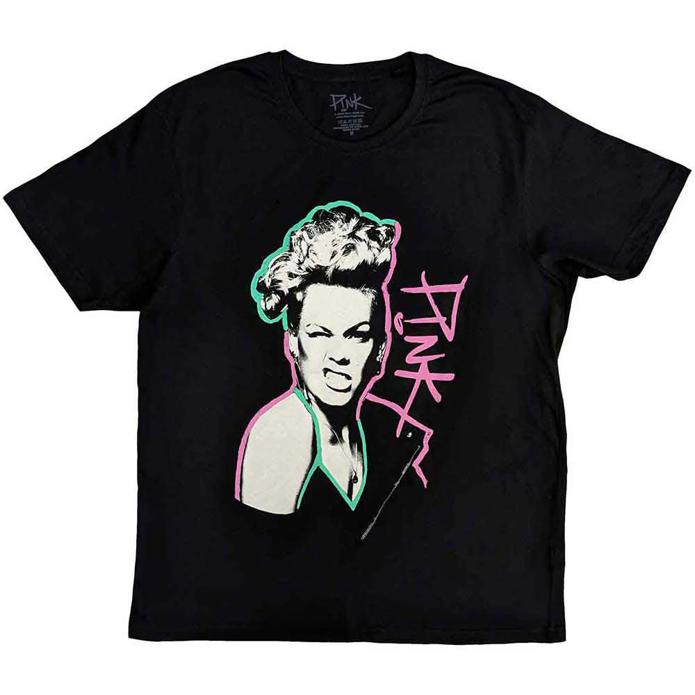 Pink Paint Pen T-shirt