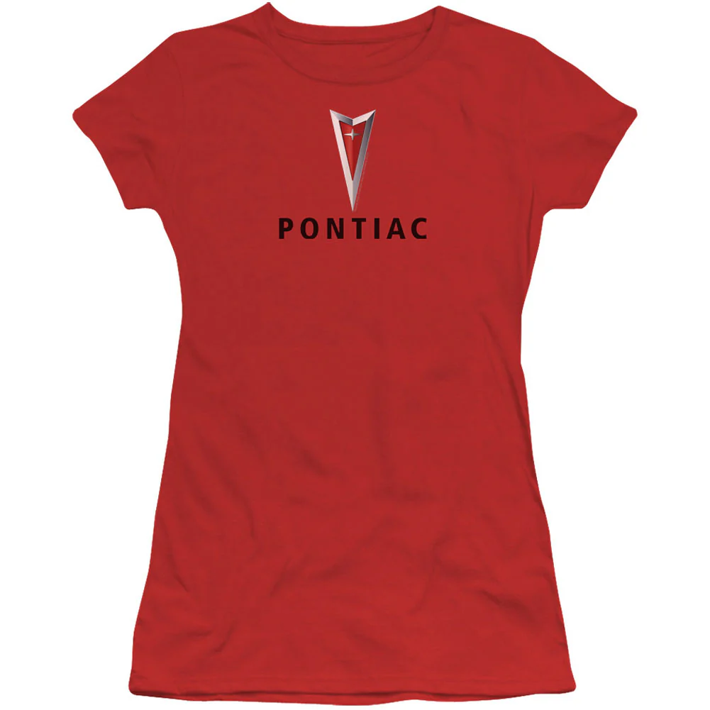 Pontiac Centered Arrowhead Cap Sleeve Junior Top