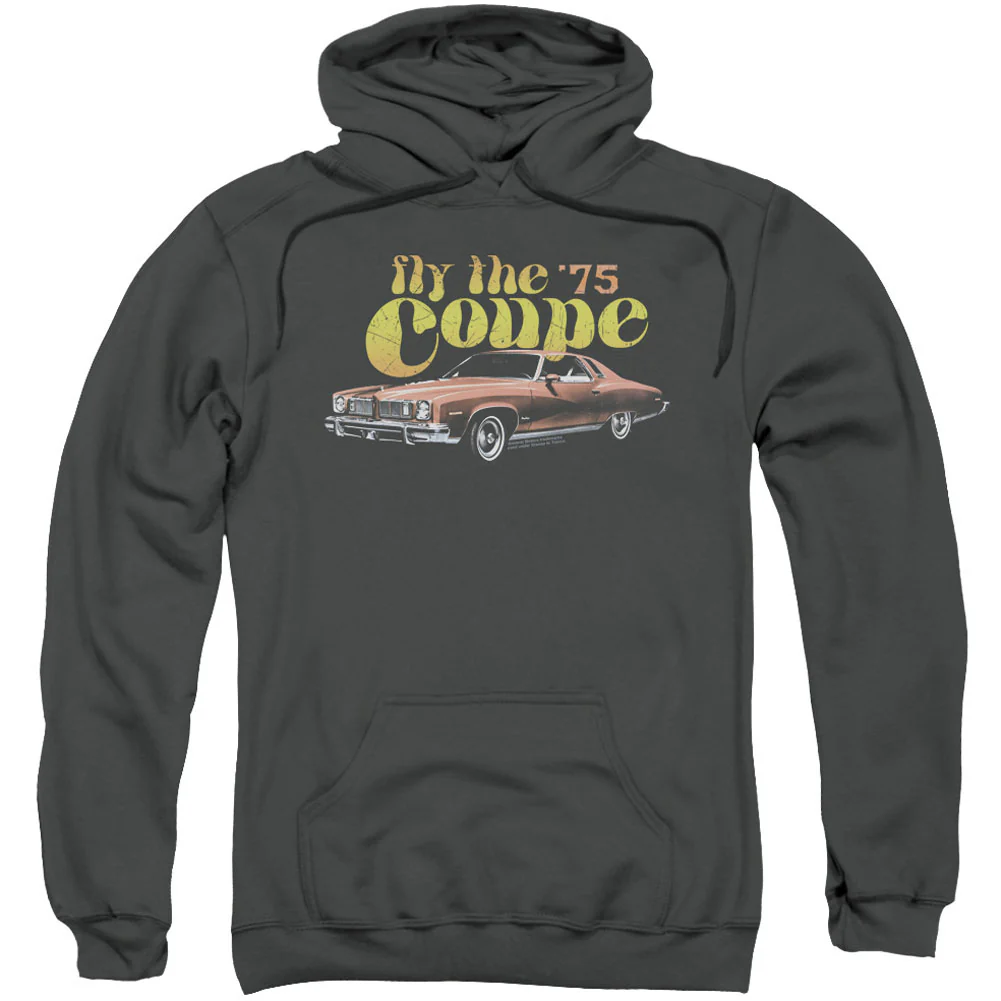 Pontiac Fly The Coupe Adult 25% Poly Hooded Sweatshirt