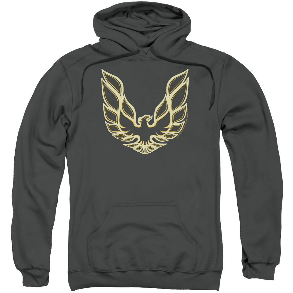 Pontiac Iconic Firebird Adult 25% Poly Hooded Sweatshirt