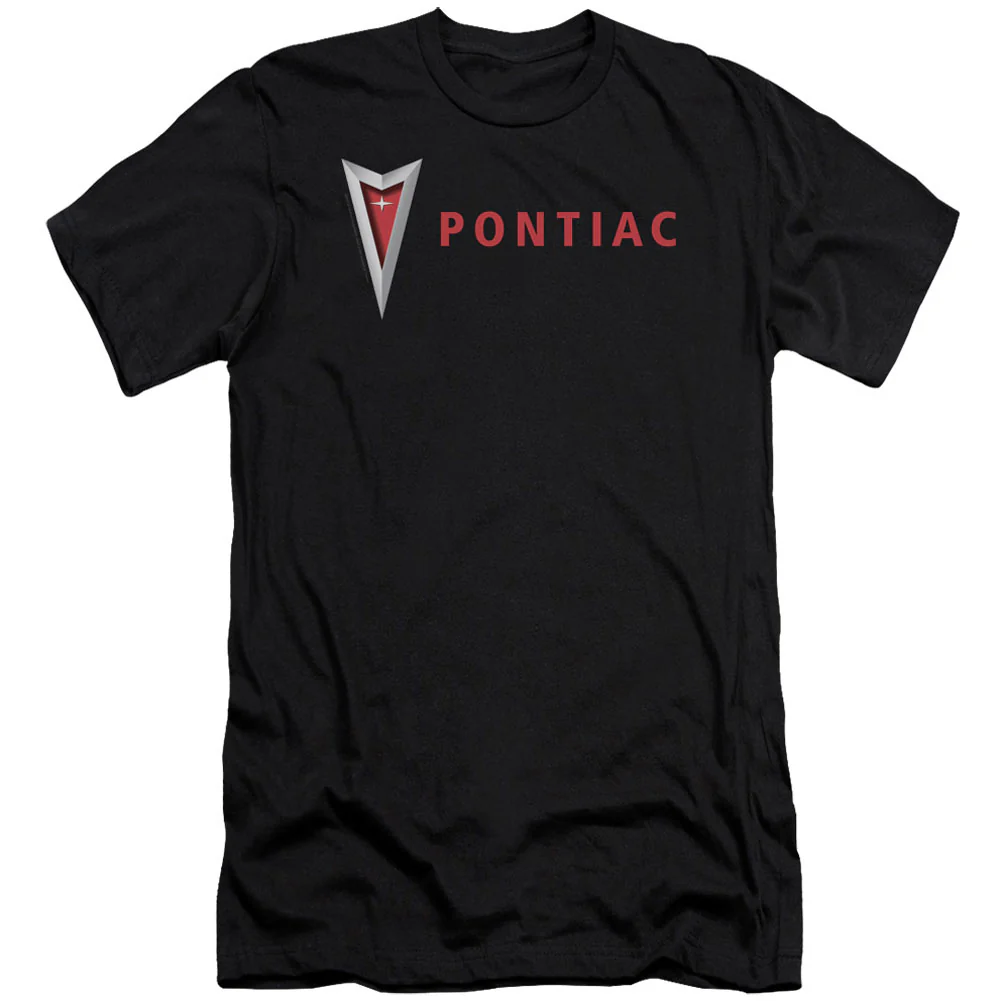 Pontiac Modern Pontiac Arrowhead Adult Slim Fit Slim Fit T-shirt