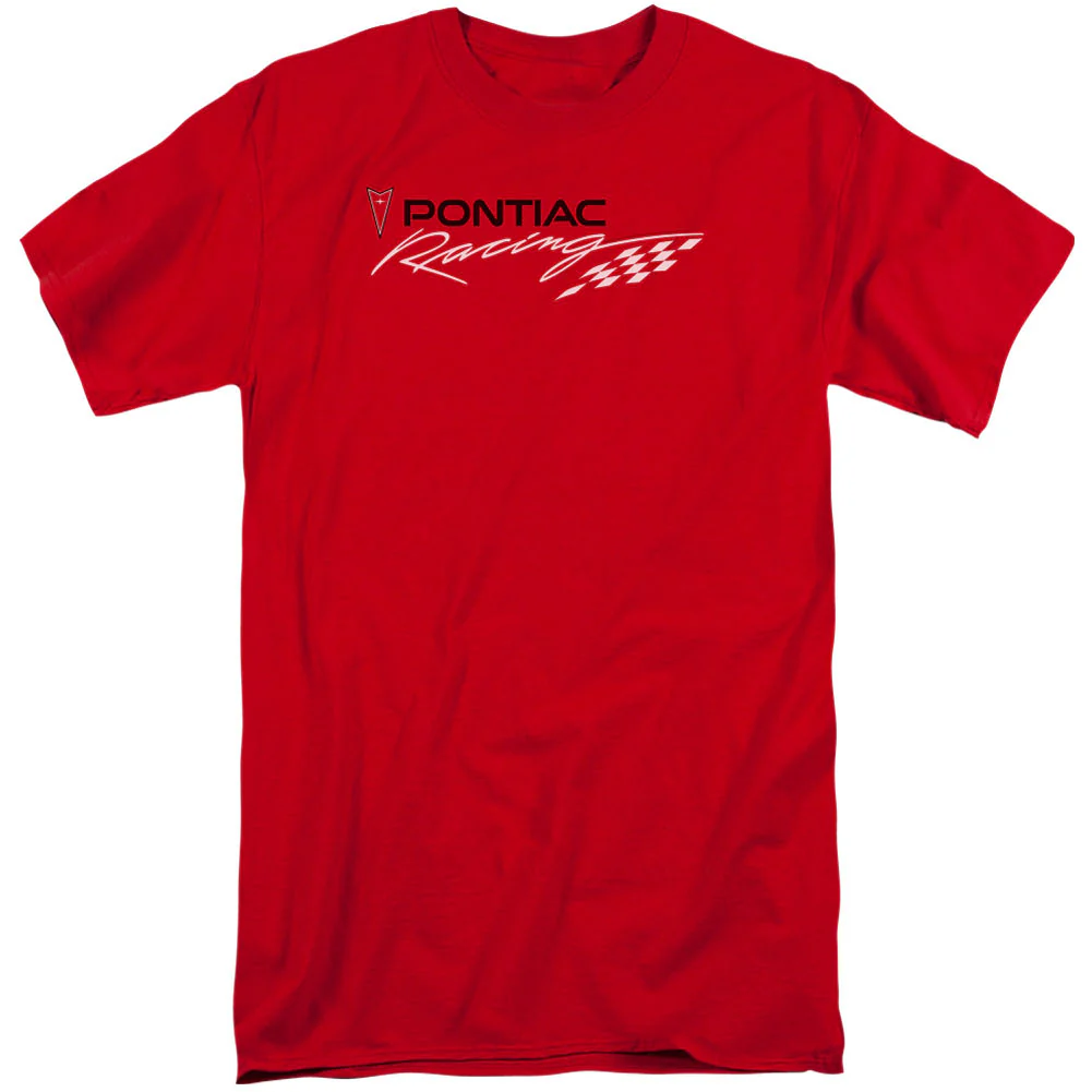 Pontiac Red Pontiac Racing Adult Tall T-shirt Tall