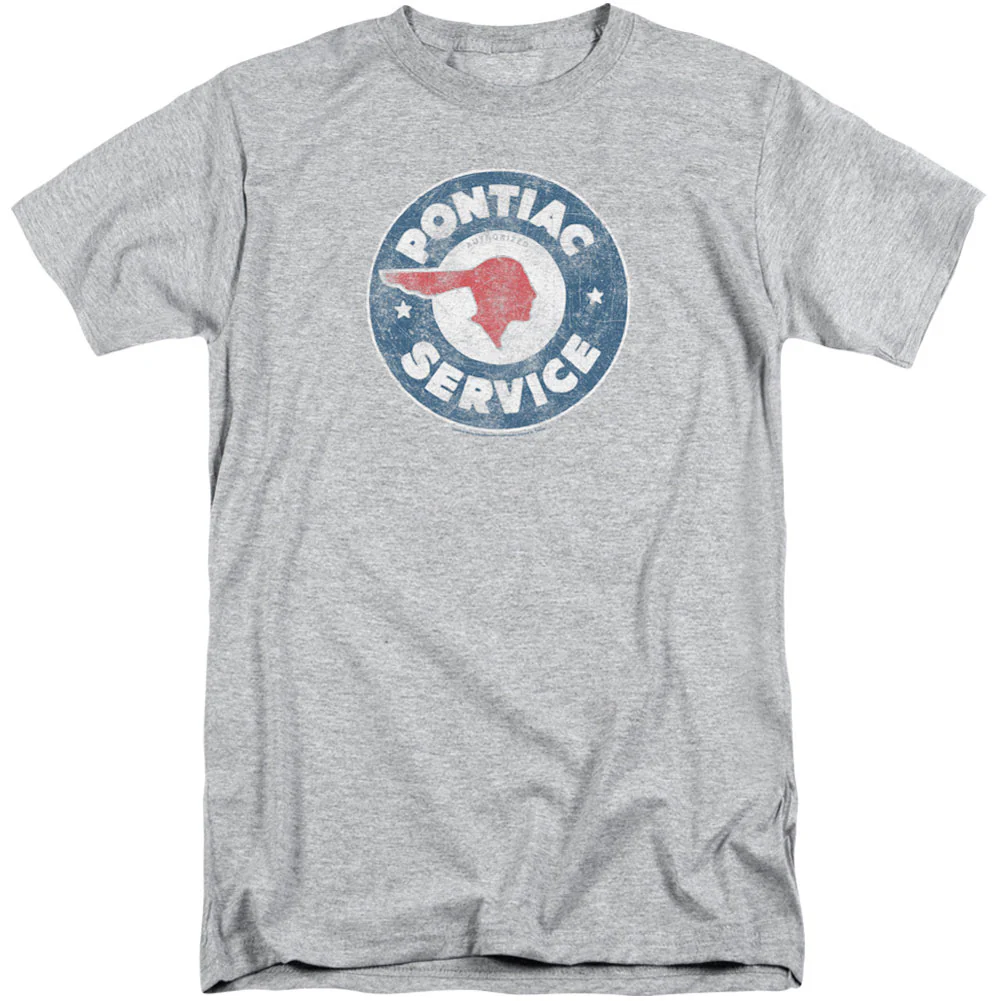 Pontiac Vintage Pontiac Service Adult Tall T-shirt Tall