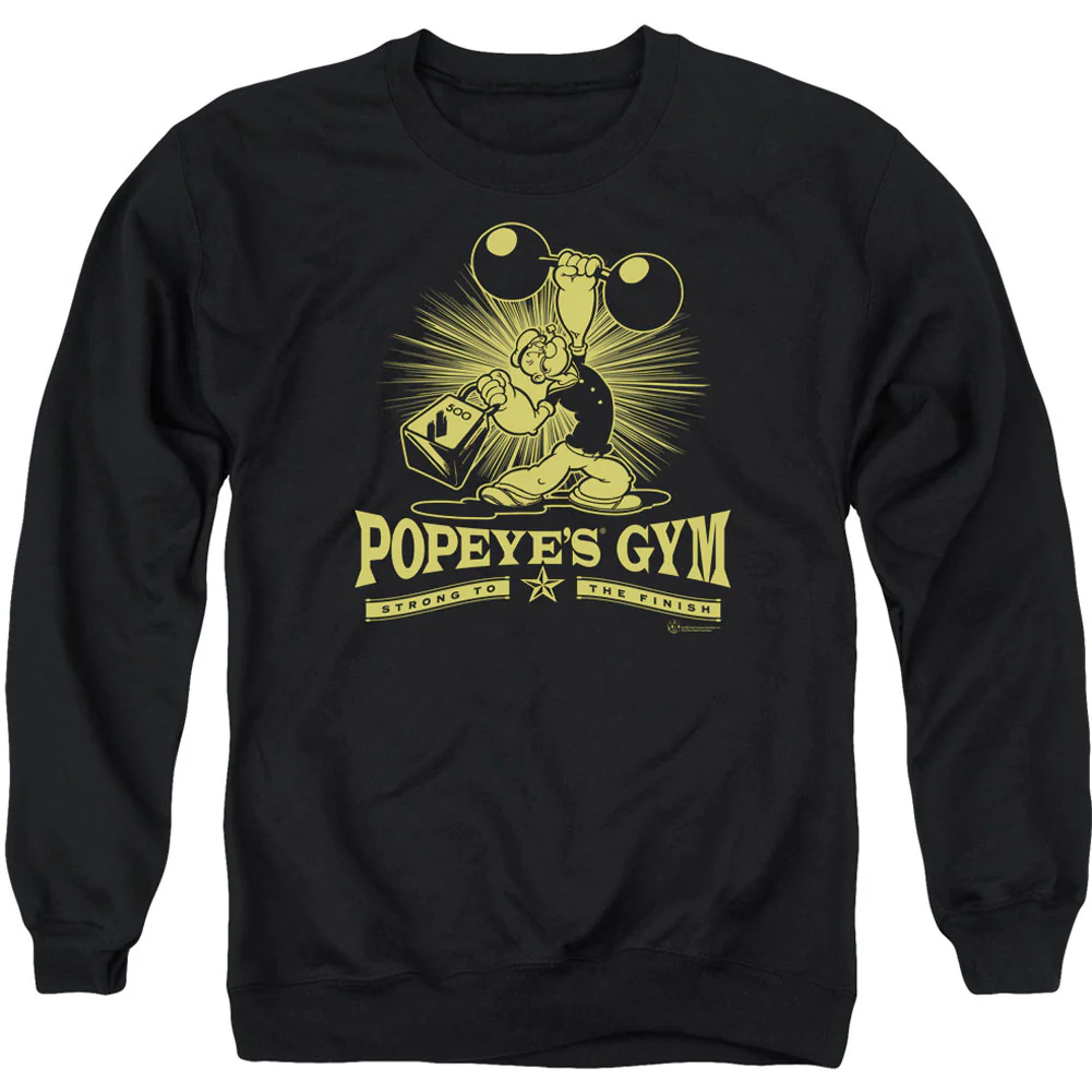 Popeye Popeyes Gym Adult Sweatshirt