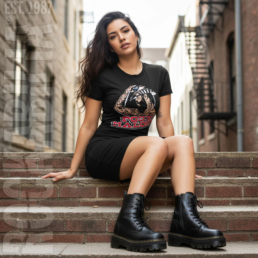 Post Malone Cowboy Hat Work Dress - Image 2