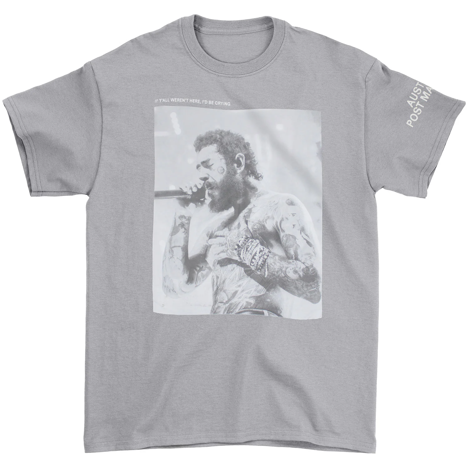Post Malone Photo On Gravel T-shirt