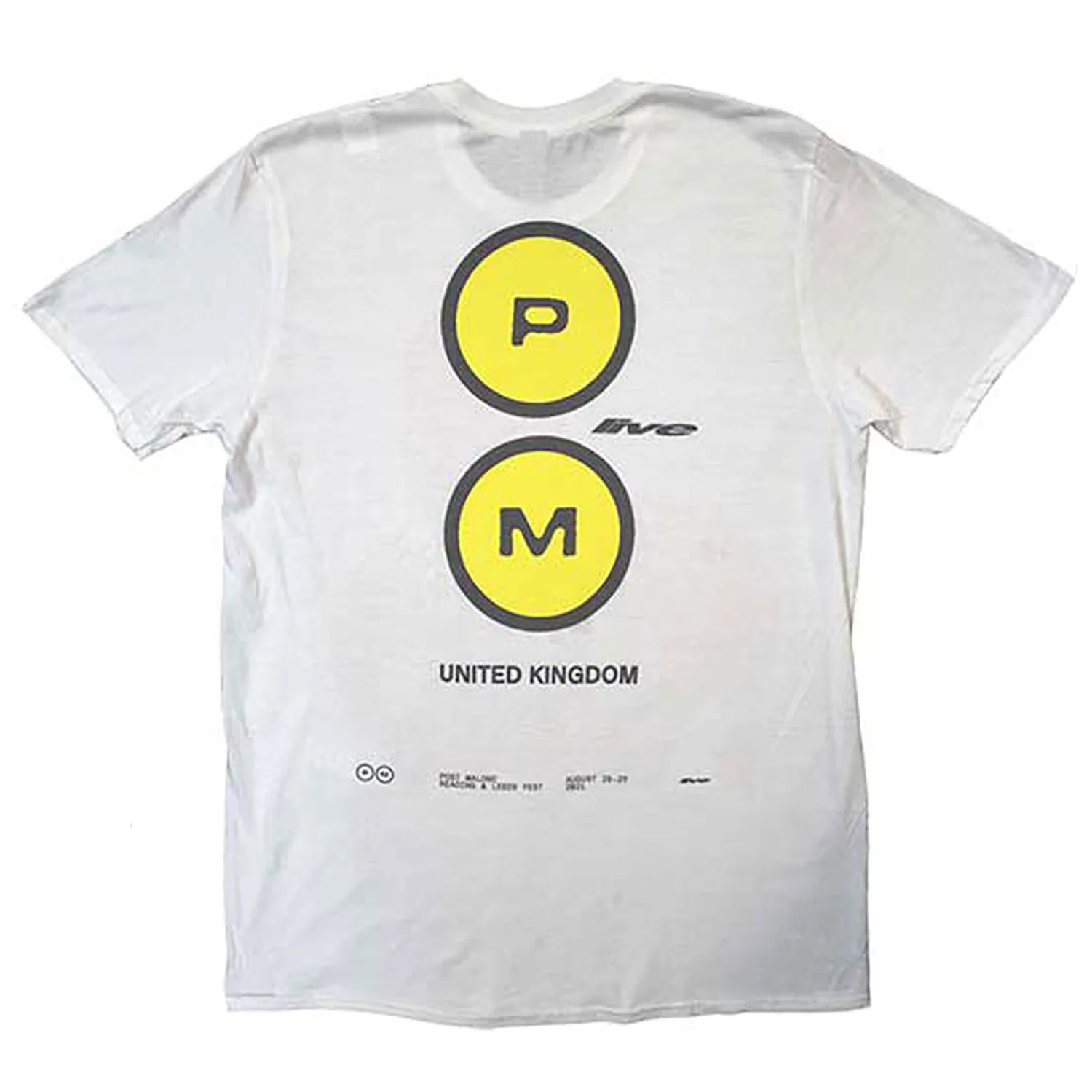 Post Malone Red Photo Live T-shirt - Image 2
