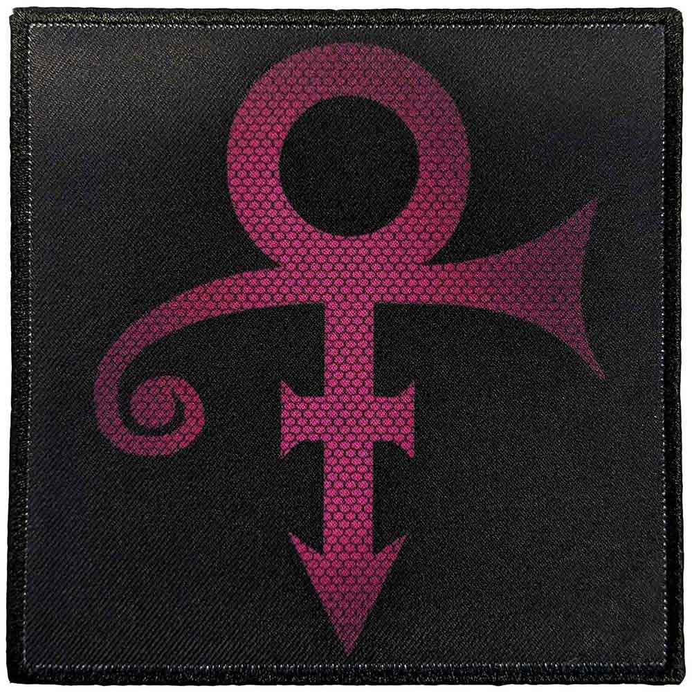 Prince Hexagonally Textured Symbol Woven Patch