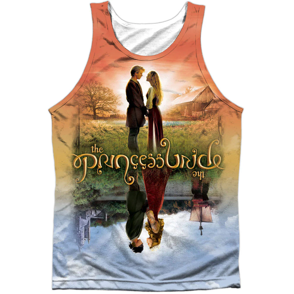 Princess Bride Poster Sub 100% Poly Mens Tank